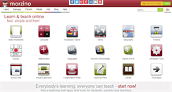 Desktop Screenshot of morzino.com